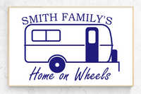 Round Camper HOW Decal