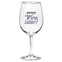 Run Now Wine Later Decal