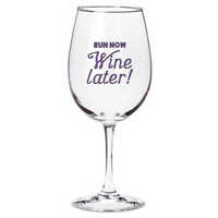 Run Now Wine Later Decal